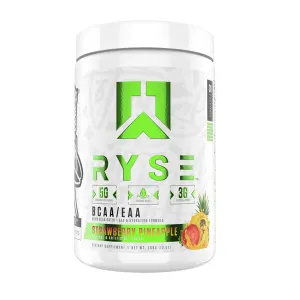 RYSE - Aminokwasy, BCAA + EAA, Truskawka Ananas, Proszek 369g