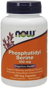 NOW Foods - Fosfatydyloseryna, 100mg, 120 vkaps