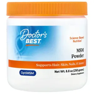 Doctor's Best - MSM z OptiMSM, Vegan, Proszek, 250g