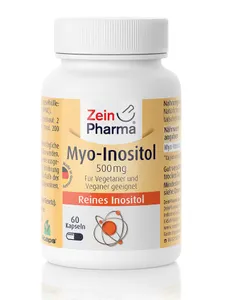 Zein Pharma - Inozytol, Myo-Inositol, 500mg, 60 kapsułek