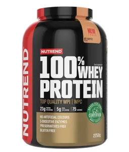 Nutrend - Odżywka Białkowa 100% Whey Protein, Ice Coffee, Proszek 2250g