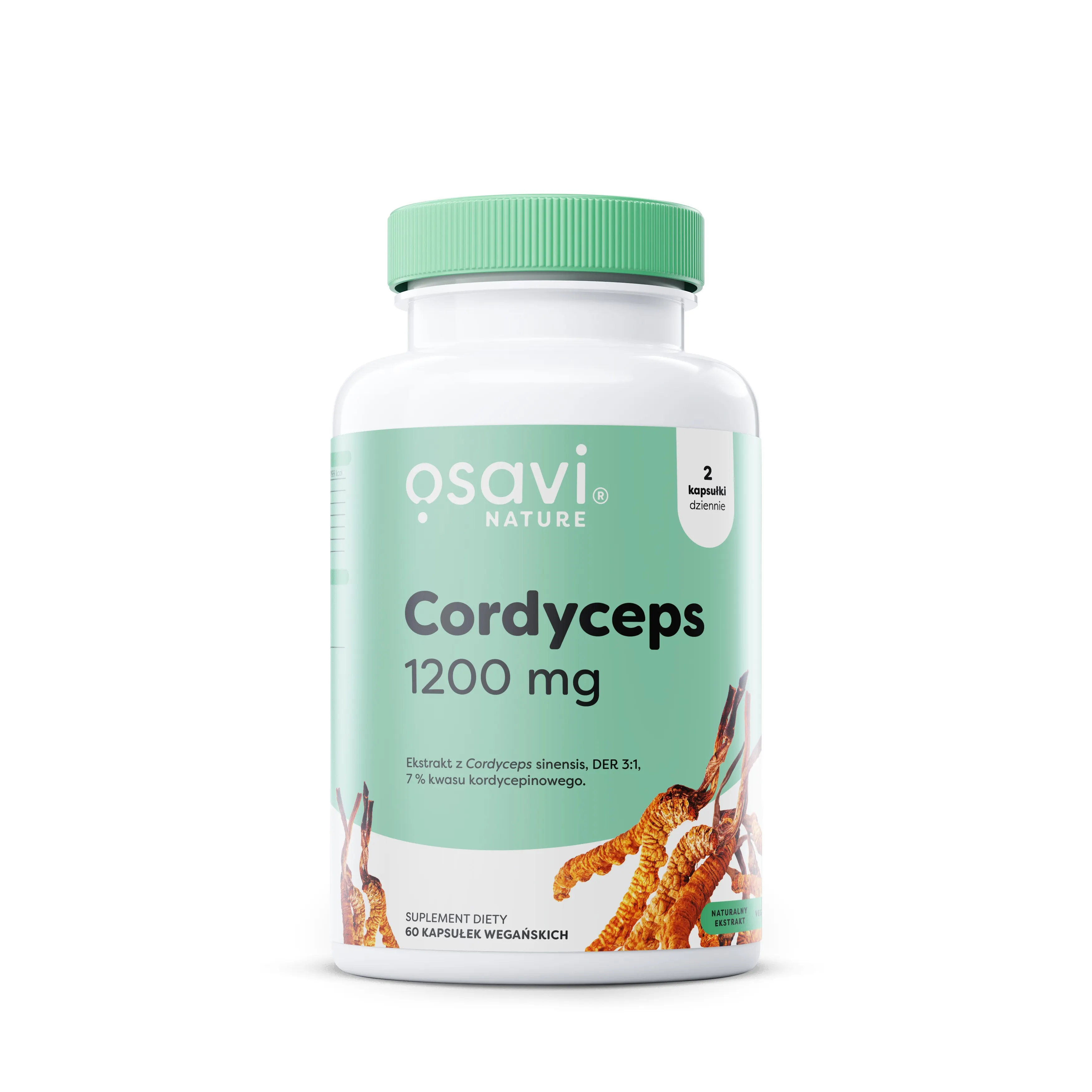 Osavi - Kordyceps, 1200mg, 60 vkaps
