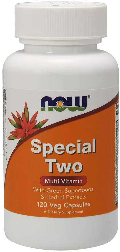 NOW Foods - Special Two, Multiwitaminy, 120 vkaps