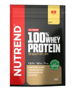 Nutrend - Odżywka Białkowa 100% Whey Protein, Wanilia, Proszek 400g