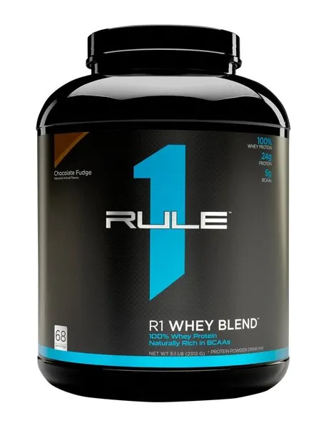 Rule One - R1 Whey Blend, Odżywka Białkowa, Chocolate Fudge, Proszek, 2312g