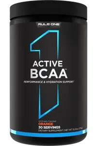 Rule One - Active BCAA, Pomarańcza, Proszek 375g