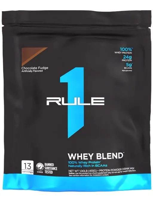 Rule One - Odżywka Białkowa R1 Whey Blend, Chocolate Fudge, Proszek 455g