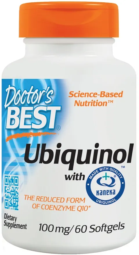 Doctor's Best - Ubiquinol Kaneka QH, 100mg, 60 kapsułek miękkich