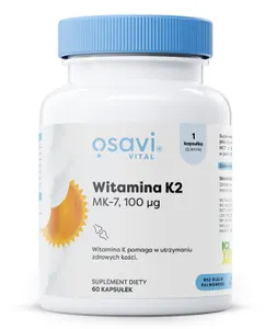 Osavi - Witamina K2 MK-7, 100 µg, 60 kapsułek miękkich