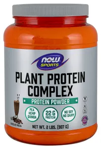 NOW Foods - Plant Protein Complex, Chocolate Mocha, 907g