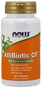 NOW Foods - AlliBiotic CF, 60 kapsułek miękkich