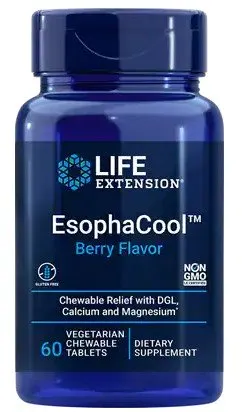 Life Extension - EsophaCool, Berry Flavor, 60 żelek
