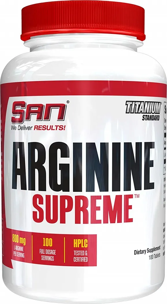 SAN - Arginine Supreme, 100 tabletek