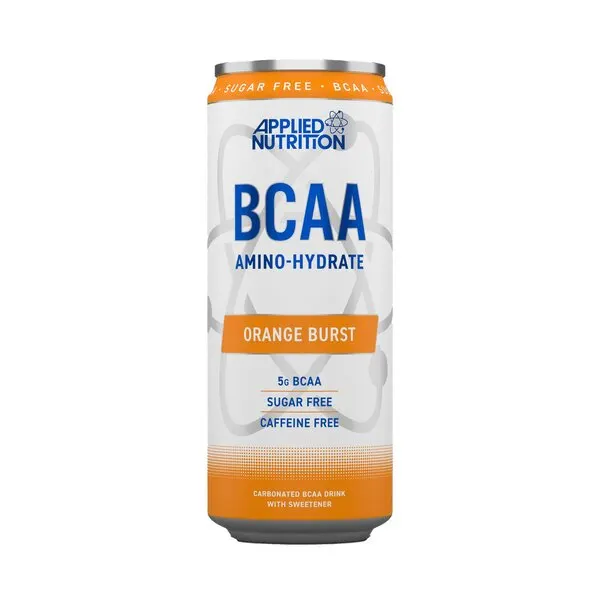 Applied Nutrition - BCAA Amino-Hydrate Cans, Orange Burst, Płyn, 12 x 330 ml