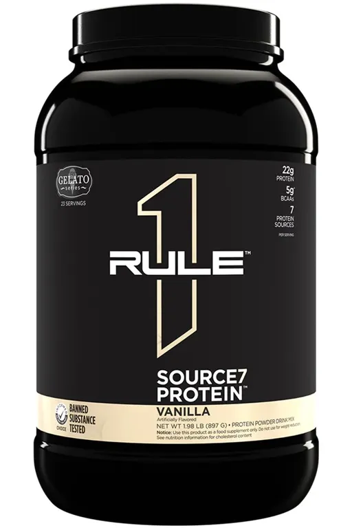 Rule One - Odżywka Białkowa Source7 Protein, Vanilla Gelato, Proszek 897g