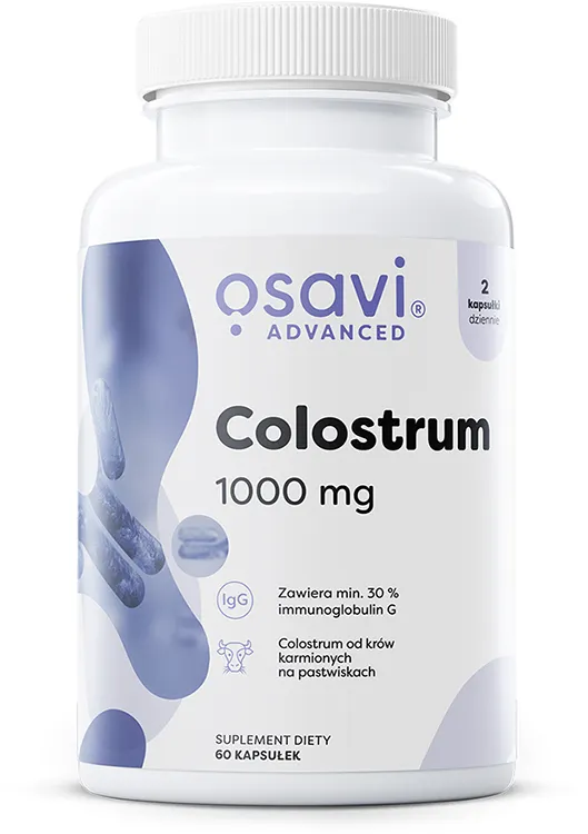 Osavi - Colostrum, 1000mg, 60 kapsułek