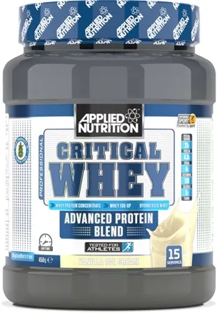 Critical Whey, Vanilla Ice Cream - 450g