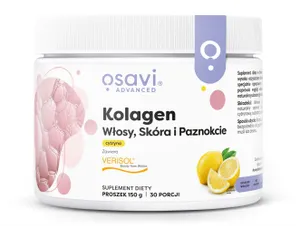 Osavi - Kolagen Włosy, Skóra i Paznokcie, Cytryna, Proszek, 150g