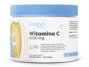 Osavi - Witamina C, 1000mg, Proszek, 300g
