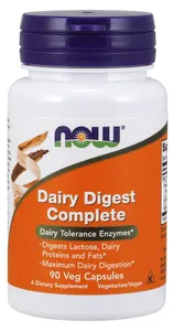 NOW Foods - Dairy Digest Complete, 90 vkaps