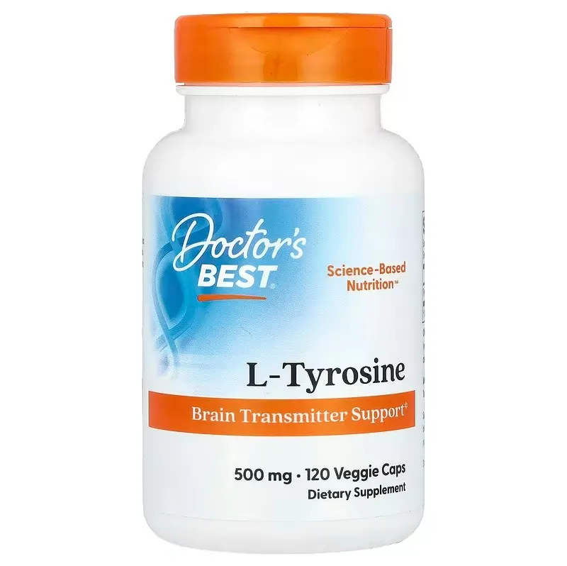 Doctor's Best - L-Tyrozyna, 500mg, 120 vkaps