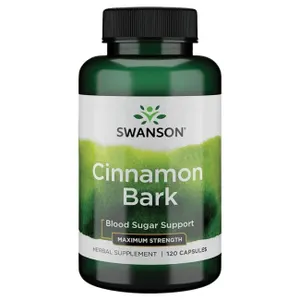 Swanson - Cinnamon Bark, Maximum Strength, 120 caps