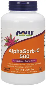 NOW Foods - AlphaSorb-C, 500mg, 180 vkaps