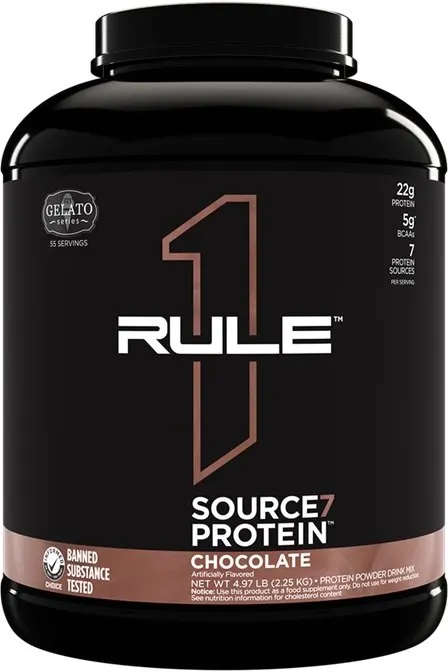 Rule One - Odżywka Białkowa Source7 Protein, Chocolate Gelato, Proszek 2250g