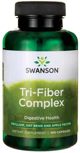 Swanson - Kompleks Tri-Fiber, 100 kapsułek
