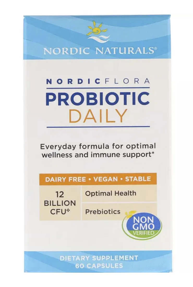 Nordic Naturals - Nordic Flora Probiotic Daily, 60 kapsułek
