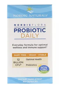 Nordic Naturals - Nordic Flora Probiotic Daily, 60 kapsułek