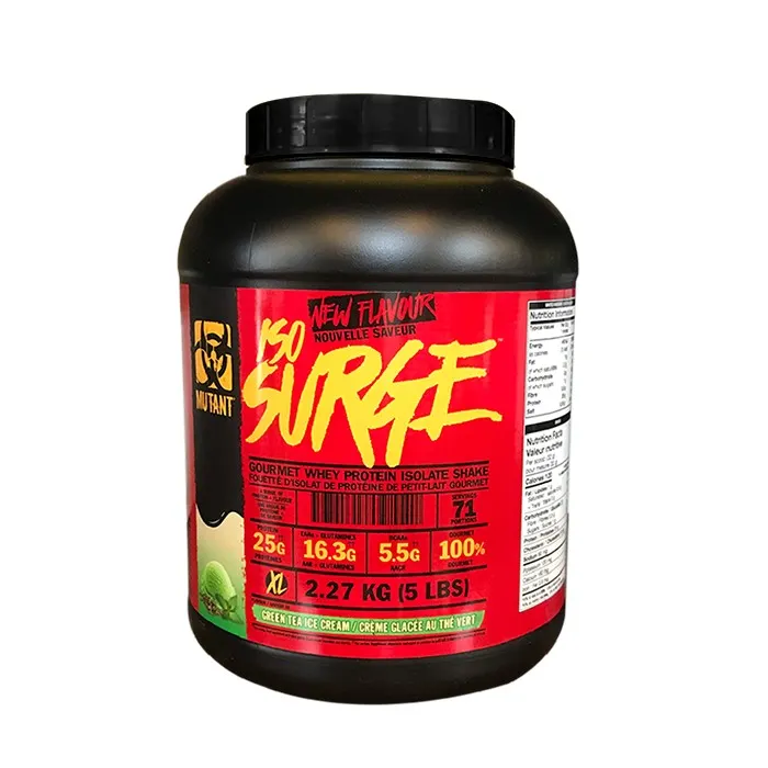 Mutant - Iso Surge, Izolat, Green Tea Ice Cream, Proszek, 2270g
