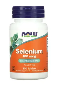 NOW Foods - Selen, 100mcg, 100 tabletek