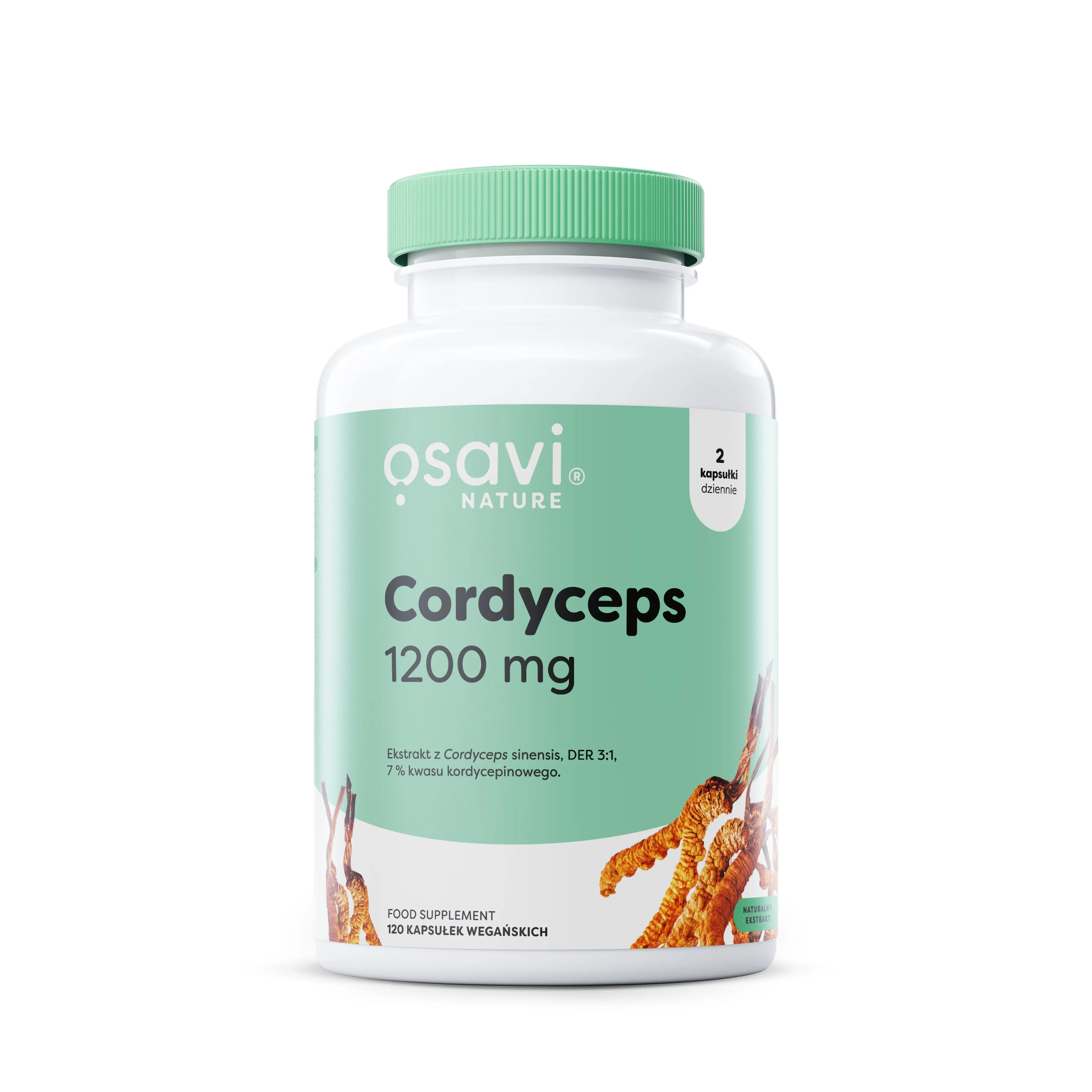 Osavi - Kordyceps, 1200mg, 120 vkaps