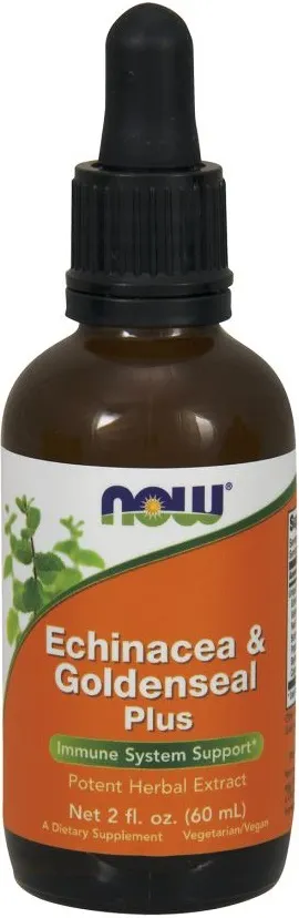 NOW Foods - Echinacea & Gorzknik Kanadyjski, 60 ml
