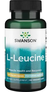 Swanson - L-Leucyna, 500mg, 60 vkaps