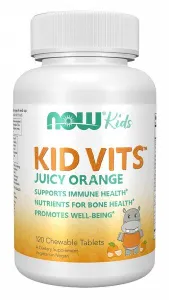 Now Foods - Kid Vits, Juicy Orange, 120 tabletek do ssania