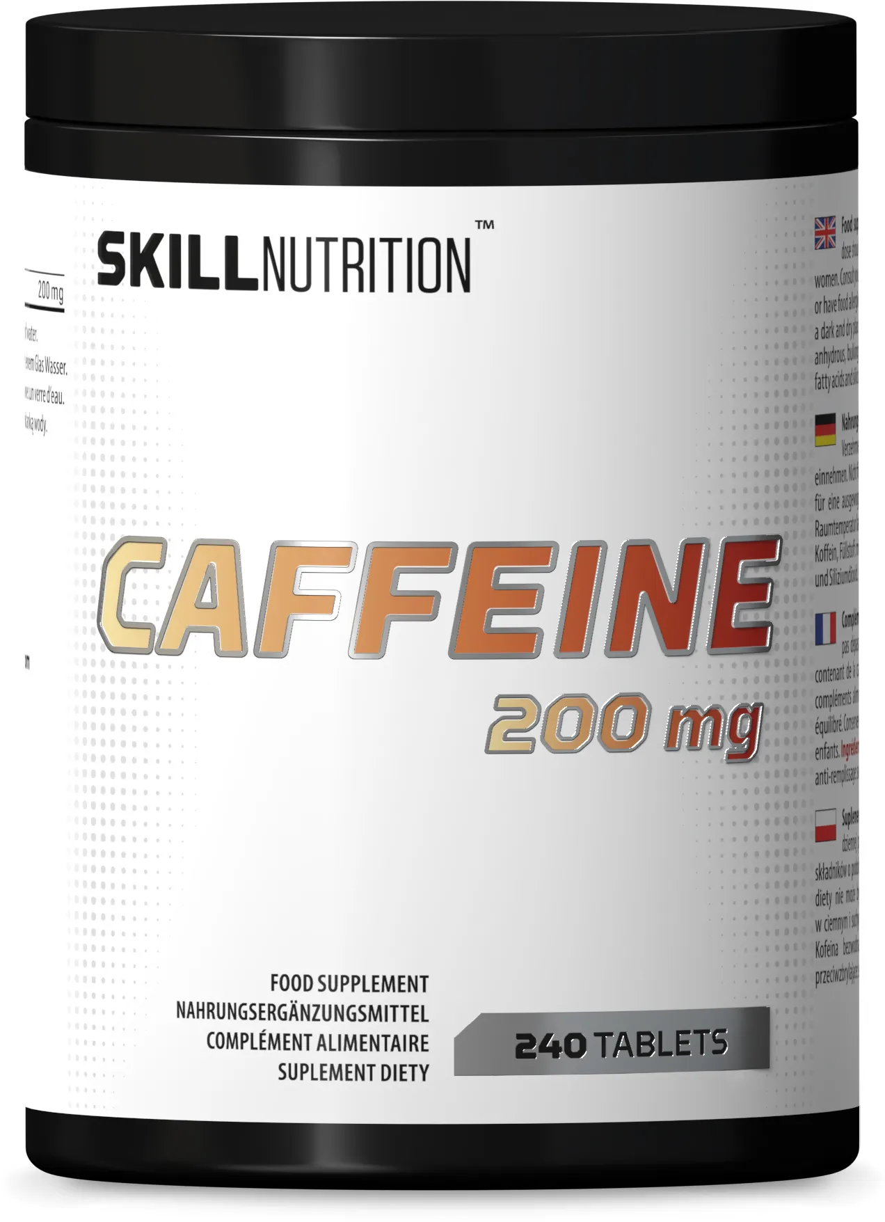 Skill - Kofeina, 200mg, 240 tabletek