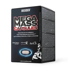 Weider - Mega Mass Capsules, 120 Kapsułek