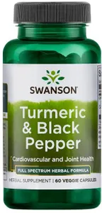 Swanson - Kurkuma i Czarny Pieprz, 60 vkaps