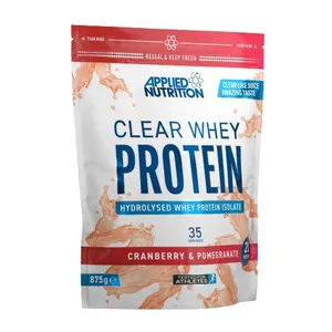 Applied Nutrition - Clear Whey, Cranberry & Pomegranate, Proszek, 875g
