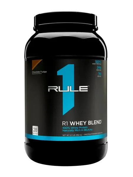Rule One - R1 Whey Blend, Odżywka Białkowa, Chocolate Fudge, Proszek, 952g