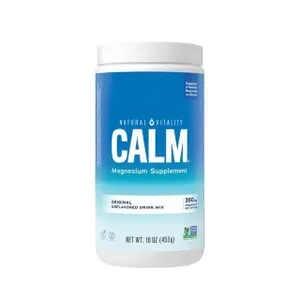 Natural Vitality - Natural Calm, Bezsmakowy, Proszek, 453g
