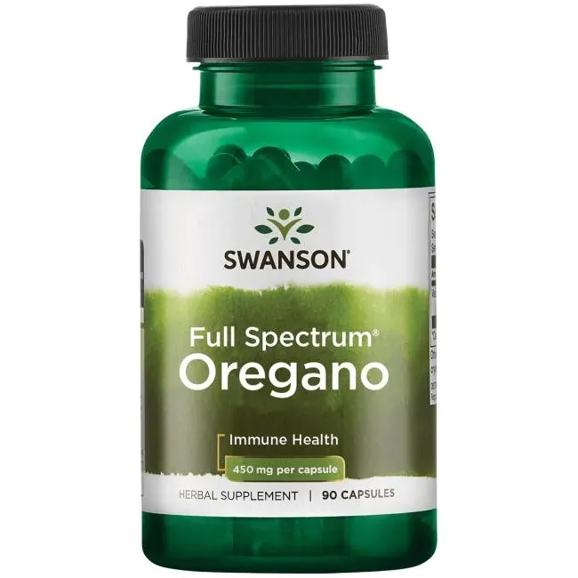 Swanson - Oregano, 450mg, 90 kapsułek