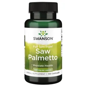 Swanson - Saw Palmetto (Palma Sabałowa), 540mg, 100 kapsułek