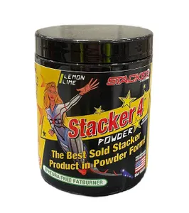 Stacker2 Europe - Stacker 4, Lemon Lime, Proszek, 150g