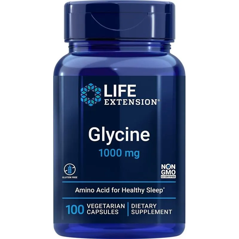 Glycine, 1000mg - 100 vcaps