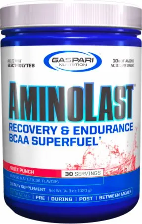 Gaspari Nutrition - Aminolast, Lemon Ice, Proszek, 420g