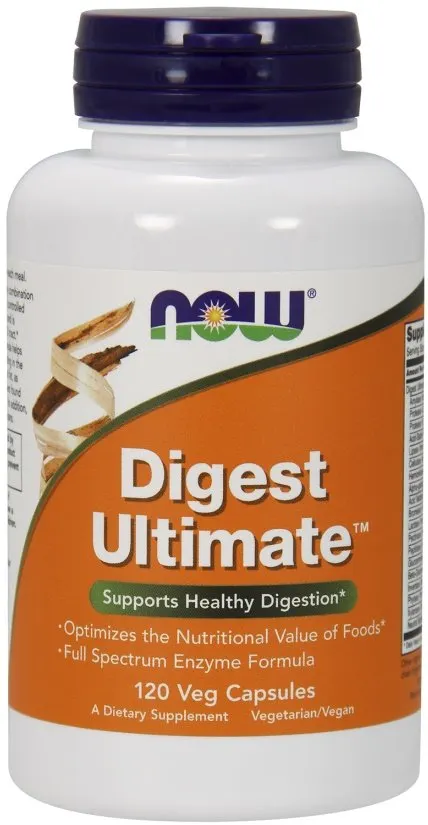 NOW Foods - Digest Ultimate, Enzymy Trawienne, 120 vkaps
