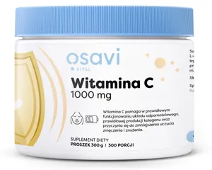 Osavi - Witamina C, 1000mg, Proszek, 300g